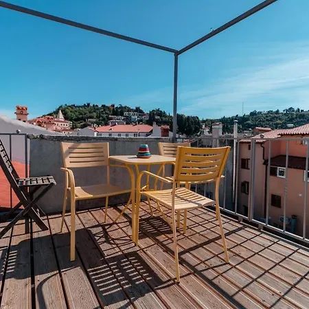 Apartments Artemus Music Piran Exterior photo